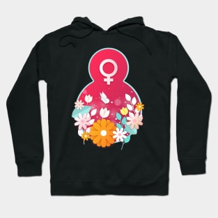 Women's Day Cute 8TH March Hoodie